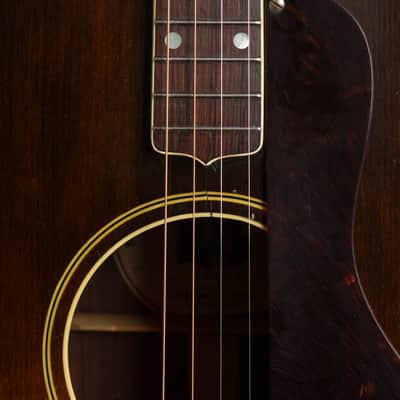 Gibson TG-Nick Lucas Special Flat Top Tenor Guitar (1932), ser. #88228, original black hard shell case. image 20