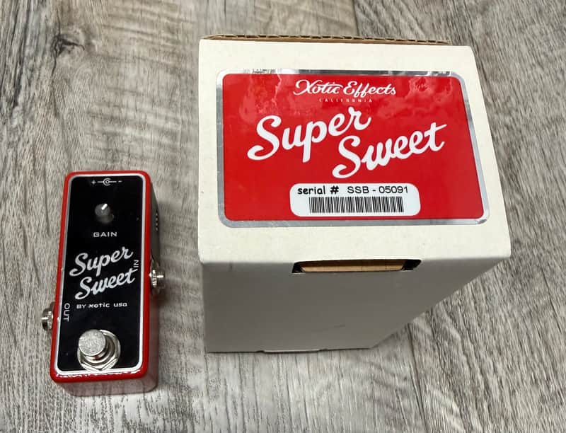 Xotic Super Sweet Boost 2019 - Red image 1