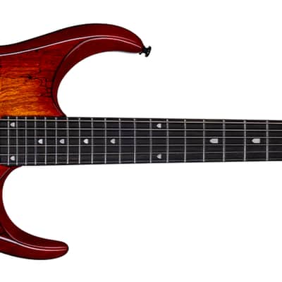 Sterling - JP150 Dimarzio w/ Gig Bag (Store Demo)-Blood Orange Burst image 1