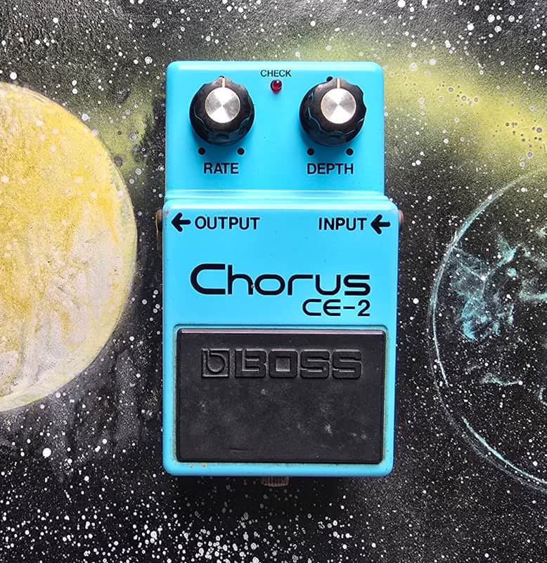 Boss CE-2 Chorus, Silver Screw, Made in Japan, 1980, Vintage