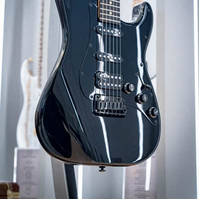 Suhr Custom S John Suhr Signature All Black Stealth HSS SSCII image 2
