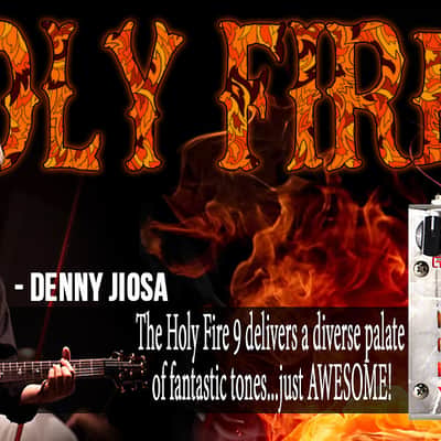Creation Audio Labs - Holy Fire 9 - Overdrive/Distortion w/ Clean Boost Effect Pedal image 3
