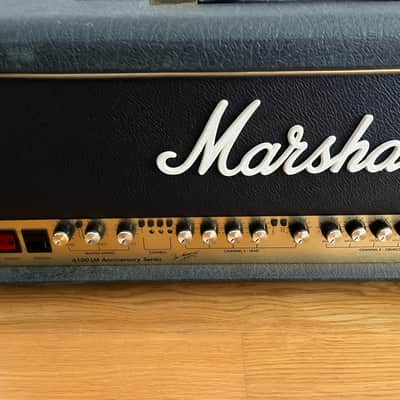 Marshall 6100 LM new caps 30th Anniversary 3 Channel 100 W Head 1992 - 1997 Black image 19
