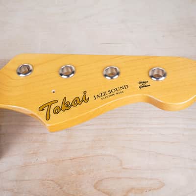 Tokai Jazz Sound AJB80 Bass Neck 2016 Natrual Rosewood Fretboard Made in Japan MIJ image 2