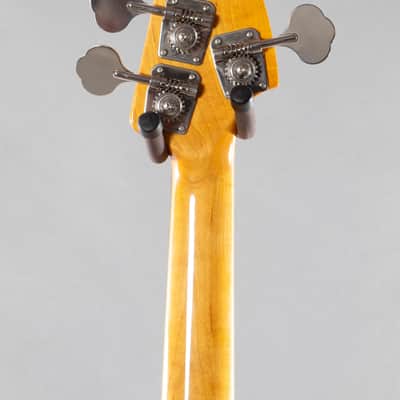 1995 Fender Japan Left-Handed 5-String Jazz Bass Vintage White image 7