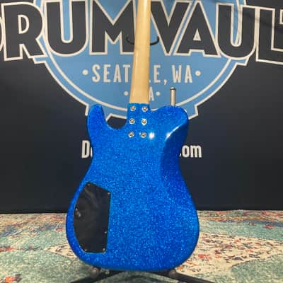 Tom Hamilton's Aerosmith, Custom G&L ASAT Blue Glitter Bass, 2010s PLUS Personalized NHL Hockey Jersey. AUTHENTICATED! (TH2 #4) image 20