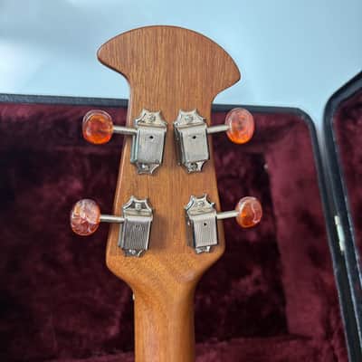 Ovation Tenor Electric / Acoustic Cutaway Ukulele UAE-148 Natural Spruce W/ Premium Hard Case image 11