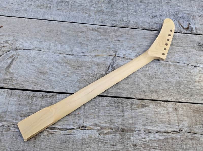 24 fret dot inlay Shred Guitar Shred Guitar Neck diy image 1