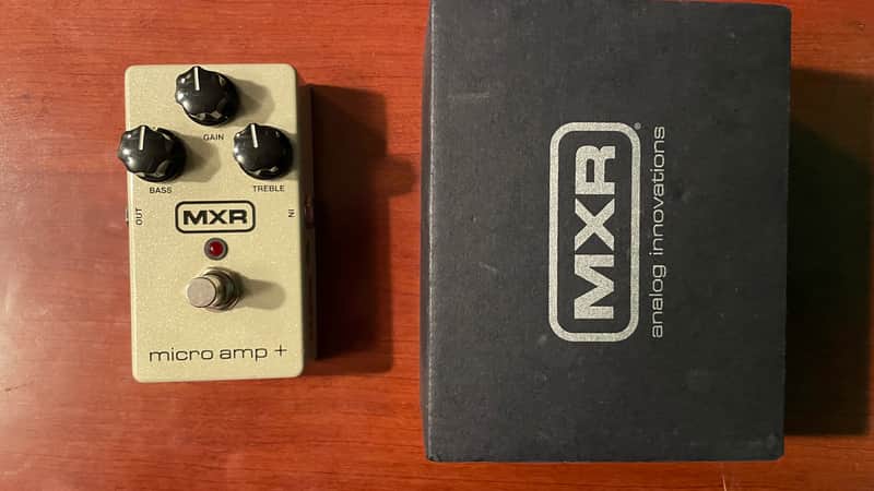 MXR M233 Micro Amp + 2017 - Present Cream image 1