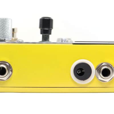 CopperSound Broadway Germanium Preamp & Treble Booster in '52 Butterscotch, Black Guard, Chrome Knobs, Chrome Hardware image 3