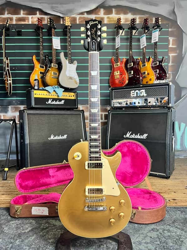 Gibson Les Paul Deluxe Hall of Fame Edition DoubleGold 1991 1 of 250 Ltd Edition image 1