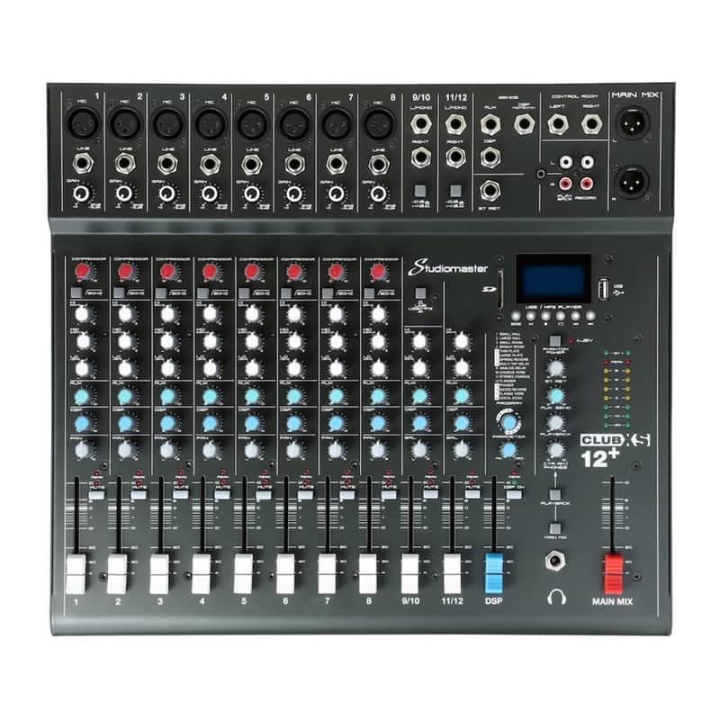 Studiomaster Club XS 12 Plus Mixer image 1
