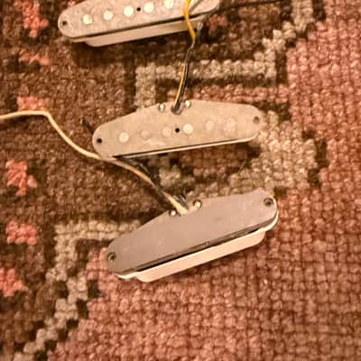 Custom 70's Era custom hand-wound stratocaster pickups (3) 2020s - White Covers image 2