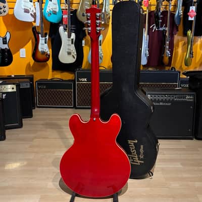 Gibson - Memphis ES-335 Dot Cherry AAA Figured Maple w/ PRO Headstock Repair OHSC & COA (2012) - USED image 2