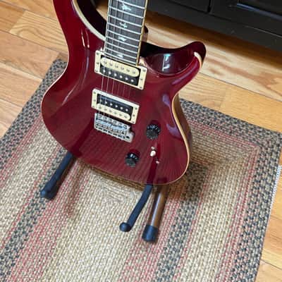 PRS SE Standard 24 Trans Red Solid Body Guitar image 2