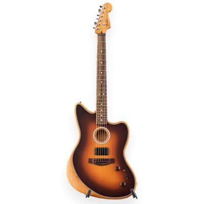Fender Acoustasonic Player Jazzmaster 2 Tone Sunburst image 3