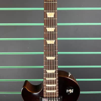 Gibson Les Paul ‘60s Tribute Satin Tobacco Sunburst 2012 Left Handed Electric image 6