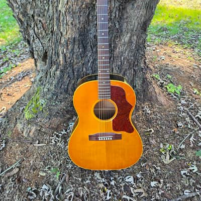 1965 Gibson LG-1 Flattop Acoustic Guitar Great Player & Sound Wide 1 11/16 Neck