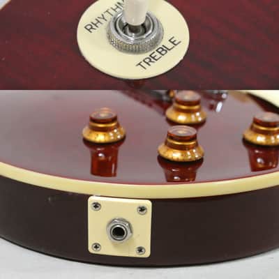 Epiphone Les Paul Standard 2004 Electric Guitar Quilted Wine Red MIK w/ Gig Bag image 18