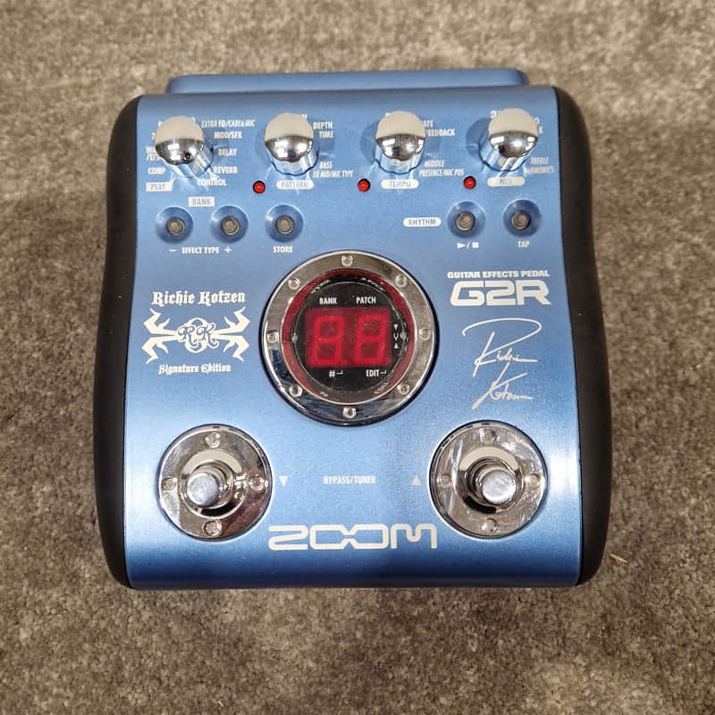 2006 Zoom G2R Richie Kotzen Signature Edition Blue
