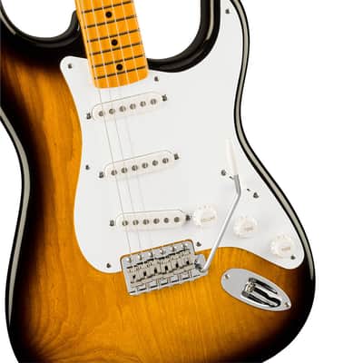 Fender 70th Anniversary American Vintage II 1954 Stratocaster®, Maple Fingerboard - 2-Color Sunburst image 4