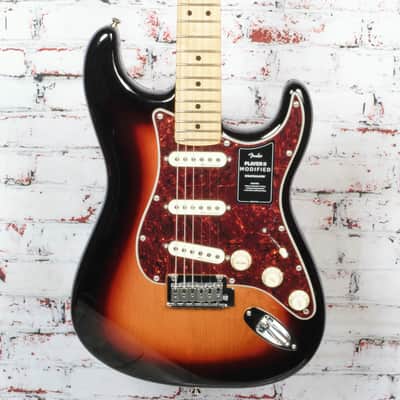 Fender Player II Modified Stratocaster, Maple Fingerboard, 3 Tone Sunburst image 1