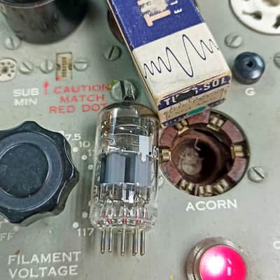 60s TUNG-SOL / BRIMAR 6DJ8 ECC88 electron tube image 3