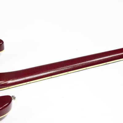 1988 Mosrite USA Semie Moseley Signed V63 Model Ruby Dust Rare SET-NECK Side Jack Model MINTY w Paperwork! image 16