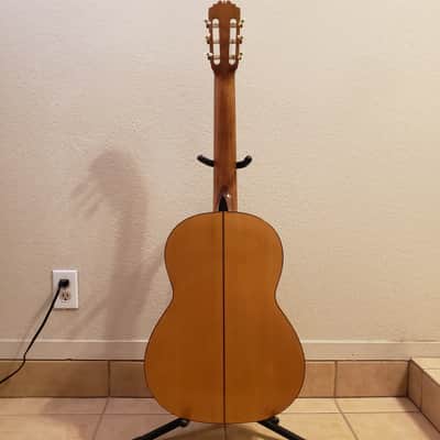 Anselmo Solar Gonzalez Anselmo Solar Gonzalez flamenco guitar - Santos Hernandez/Marcelo Barbero style 1964 - Top: German spruce with new golpe plates. Sides and Back: Cypress Neck: Mahogany Fingerboard: Ebony image 5