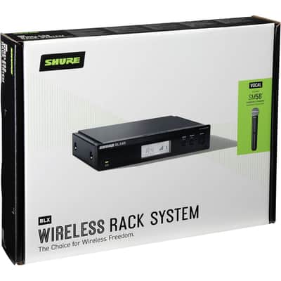 Shure BLX24R/SM58 Handheld Wireless System, H11: 572-596MHz image 2