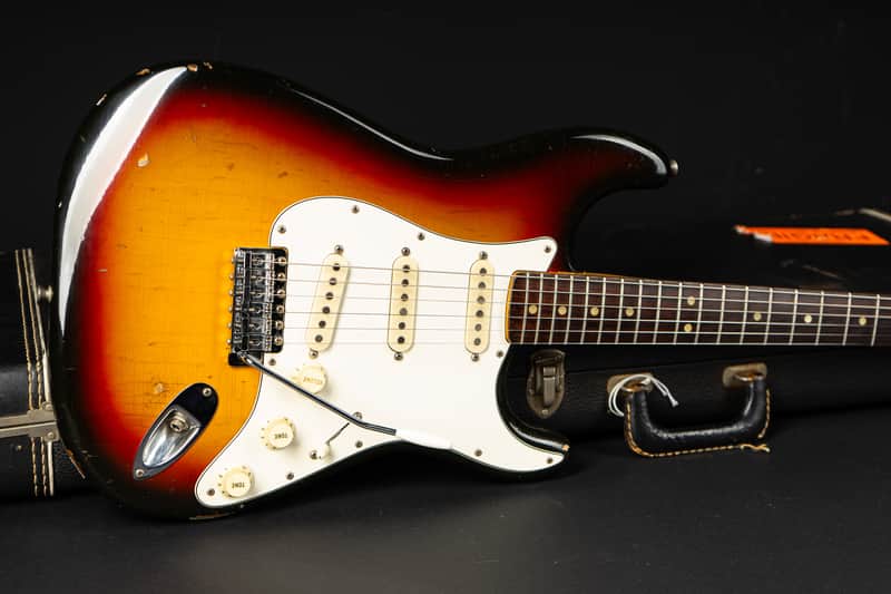 Fender Stratocaster 1973 - 3-Tone-Sunburst image 1