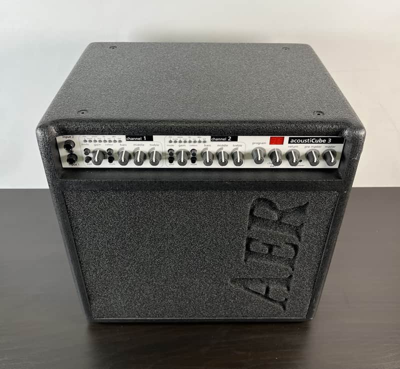 AER Acoustic Line acoustiCube 3 120W Twin Channel - Black image 1