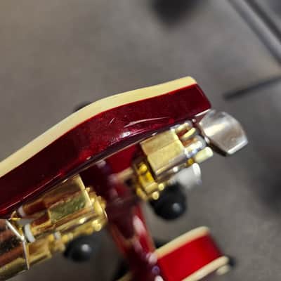 Used Ventura V3RED Acoustic-Electric Guitar - Red w/ Soft Case image 16