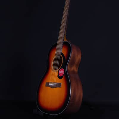 Fender CP-60S Parlor, Walnut FB, Sunburst image 6