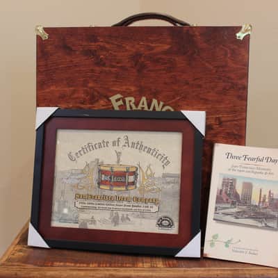 San Francisco Drum Co. 1906 - 2006 Earthquake & Fire Commemorative Snare Drum. #2 of 10. - San Franc image 11