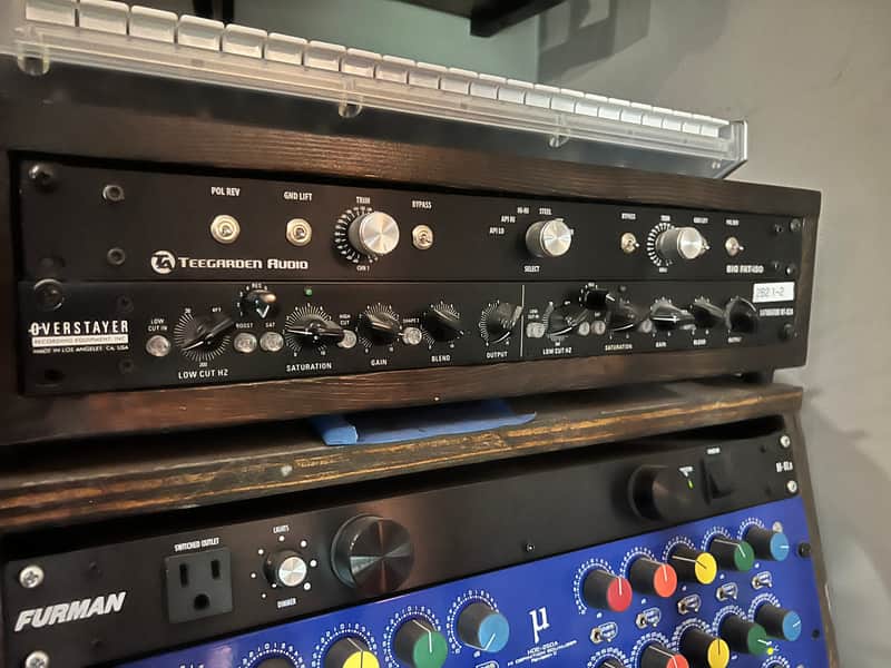 Overstayer Saturator NT-02A 2-Channel Harmonics and Distortion Processor 2012 - 2017 - Black image 1