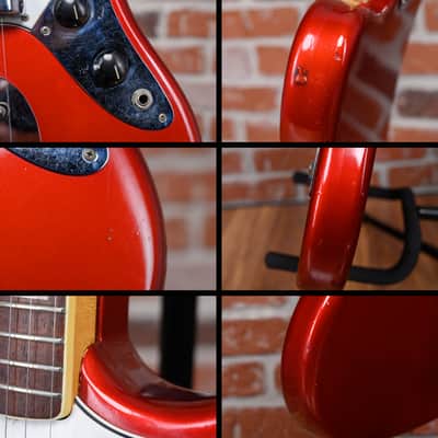 Fender Jaguar Candy Apple Red Custom Color 1966 w/OHSC image 16