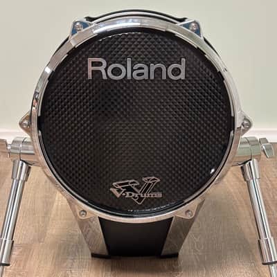 Roland KD-140 V-Kick 14" Bass Drum Trigger Pad 2010s - Black Chrome image 13