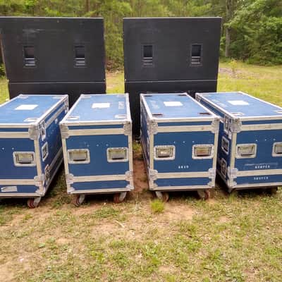 Nexo geo S8 line array system with cases and rigging image 3
