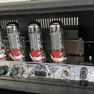 Mesa Boogie Black Face Chrome Chassis Dual Triple Rectifier Factory Modded Revision C 1993 image 4