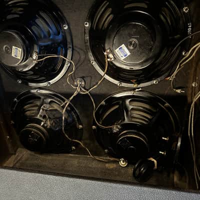 Fender Super Reverb 2-Channel 40-Watt 4x10" Guitar Combo 1963 - 1967 - Black Panel image 23