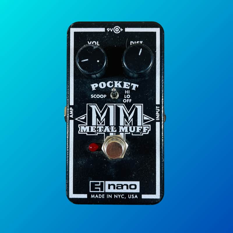 Electro-Harmonix Pocket Metal Muff Distortion Pedal image 1
