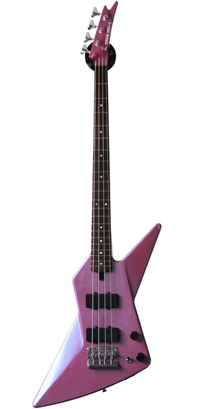 Rare Vintage Yamaha Explorer Bass EBX 1 1984 Purple | Reverb