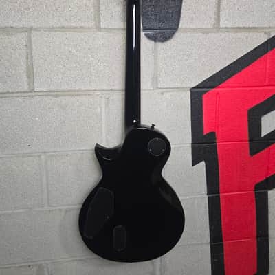 ESP LTD EC-1000 Deluxe- 2022- Black with black hardware-Fushman Fluence Pick-ups image 10