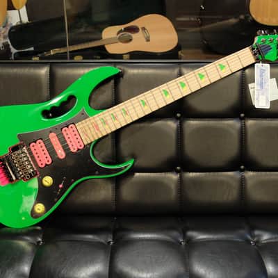 Ibanez JEM777-LG Steve Vai 30th Anniversary Limited Edition with Pink Pickups 2017 - Loch Ness Green image 23