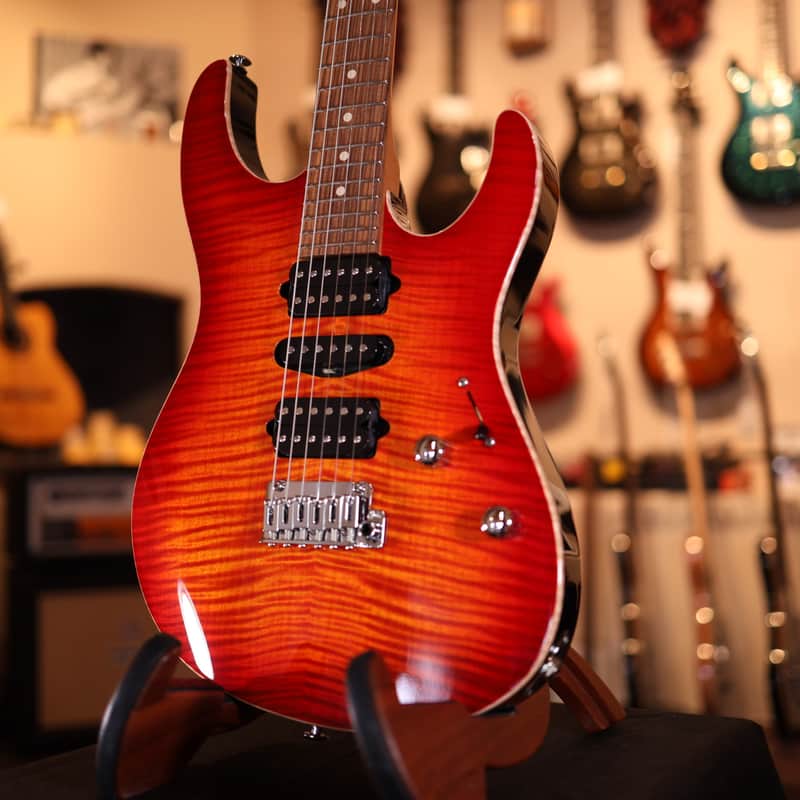 Suhr Modern Plus Electric Guitar - Fireburst 5685 image 1