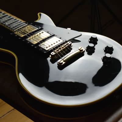 1982 Greco Mint Collection EGC57-60 Super Real Custom - Ebony - Les Paul Custom – Screamin’ PAFs, MIJ FujiGen, Super Real image 7