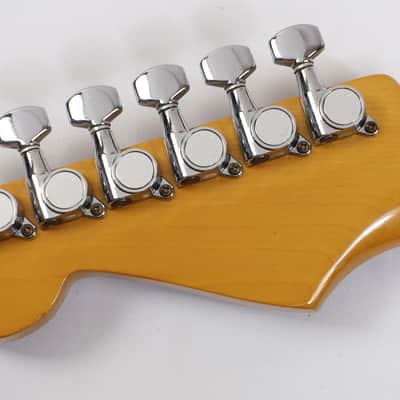 1983 Squier JV Contemporary Series Stratocaster HH Candy Apple Red Japan MIJ image 8