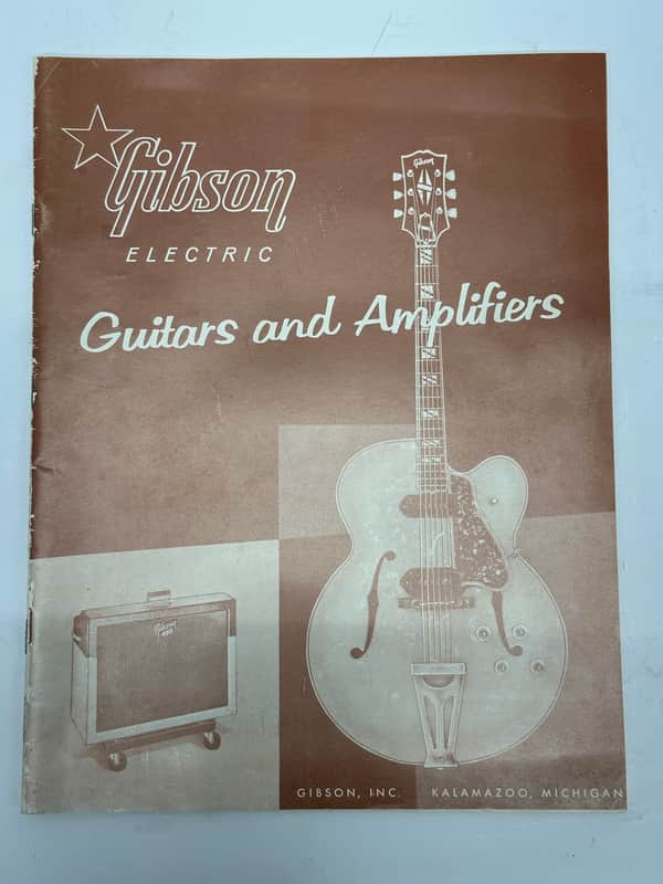 Gibson Guitar and Amplifier Catalog 1958 - Rare Vintage Reprint by Gima image 1