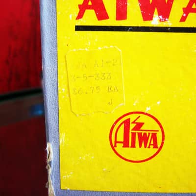 Vintage 1950's Aiwa DM-8 dynamic omni-directional Microphone Hi Z w accessories Calrad Olson Lafayette # 4 image 4